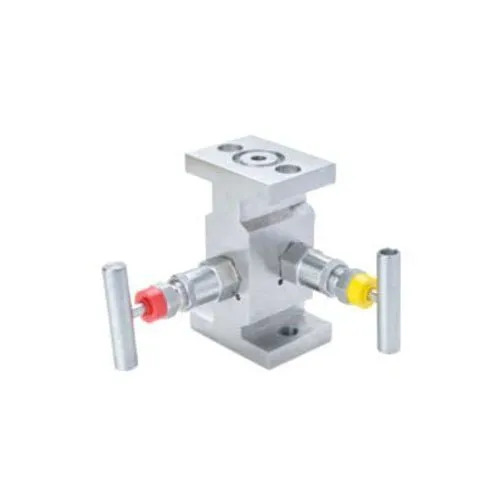  2 Way Manifold Valve H Type Tube Fitting