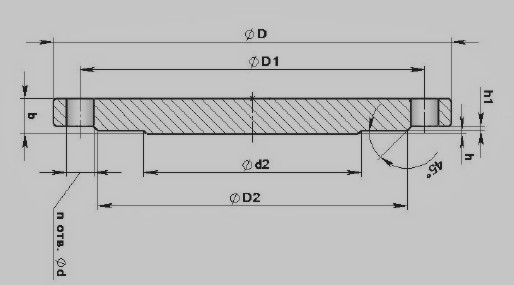 GOST/ГОСТ Standard 12836 PN16 1.6Mpa Blind Flange Manufacturer Supplier Distributors