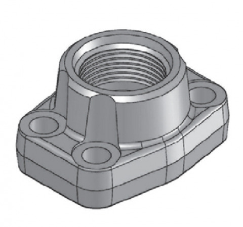  Integrated FBSP SAE Flange with Flat Face Manufacturer Supplier Distributors 