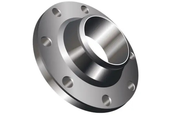 ASTM A182 F304 stainless steel weld neck flange with raised face — WNRF / RFWN, ASME B16.5, by Tesco Steel & Engineering