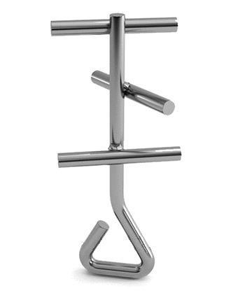 Christmas tree refractory anchor with multiple branches