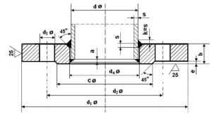 Romanian Standard STAS 8014-84 NP 16 Flat Flange Manufacturer Supplier Distributors