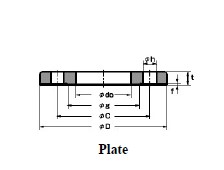 JIS 40K Plate flanges Manufacturer Supplier Distributors