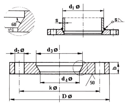 Norwegian Standard NS 2529 NP 40 Flat Flange Manufacturer Supplier Distributors