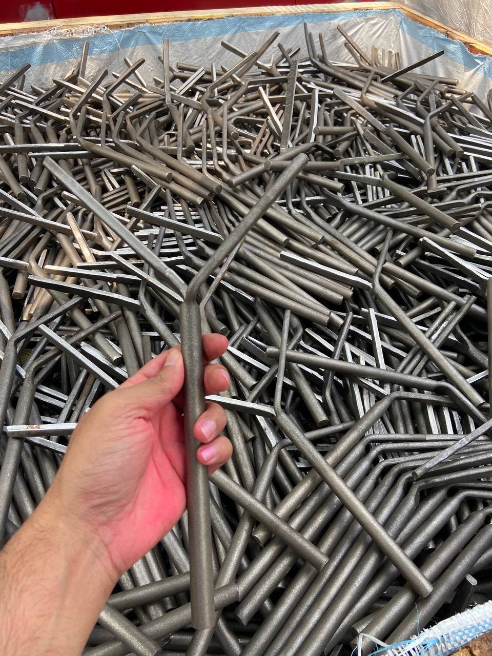 Stainless steel refractory anchors (Y type) manufactured by Tesco Steel & Engineering
