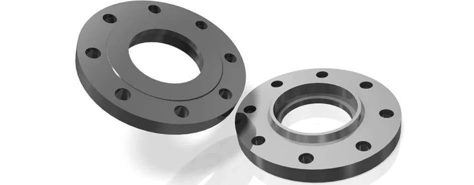 Socket weld raised face flanges in carbon steel and stainless steel — SWRF small-bore flange construction